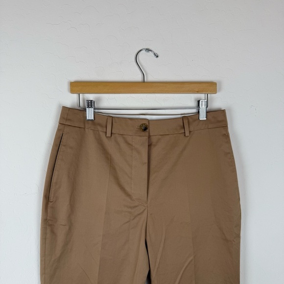 HUGO Boss Cotton High Rise Button Fly Tachino2 Trouser in Medium Beige - Picture 9 of 14